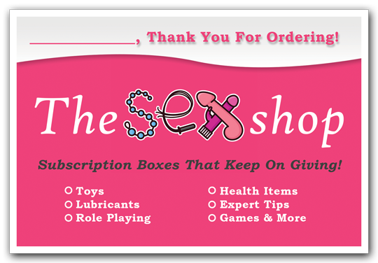 Sex Shop Subscription